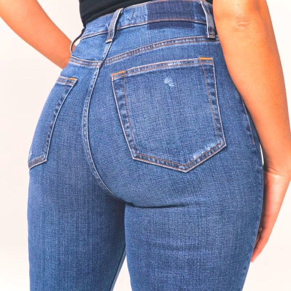 Abercrombie & Fitch 90s Straight Ultra High Rise Jeans Curve Love Distressed 26 - Picture 12 of 12